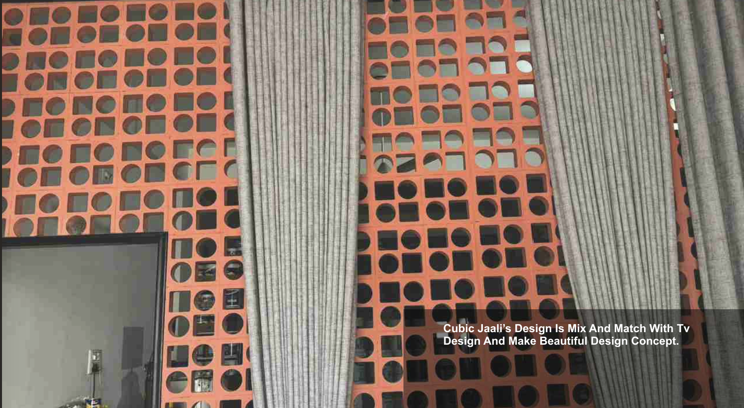 Mitti King Cubic Jaali: Premium Terracotta Decorative Jali Block - View 2