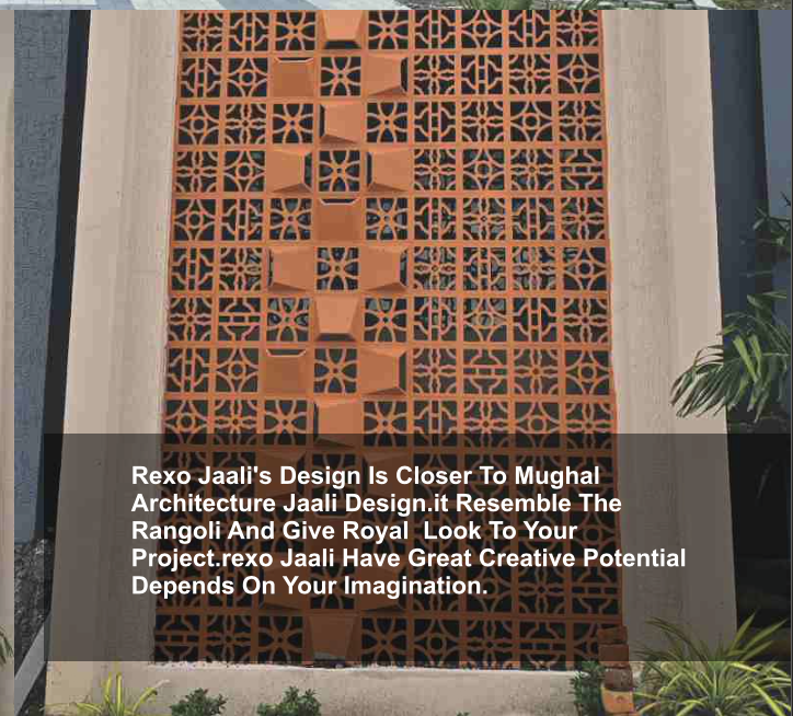 Mitti King Rexo Jaali: Premium Terracotta Decorative Jali Block - View 2