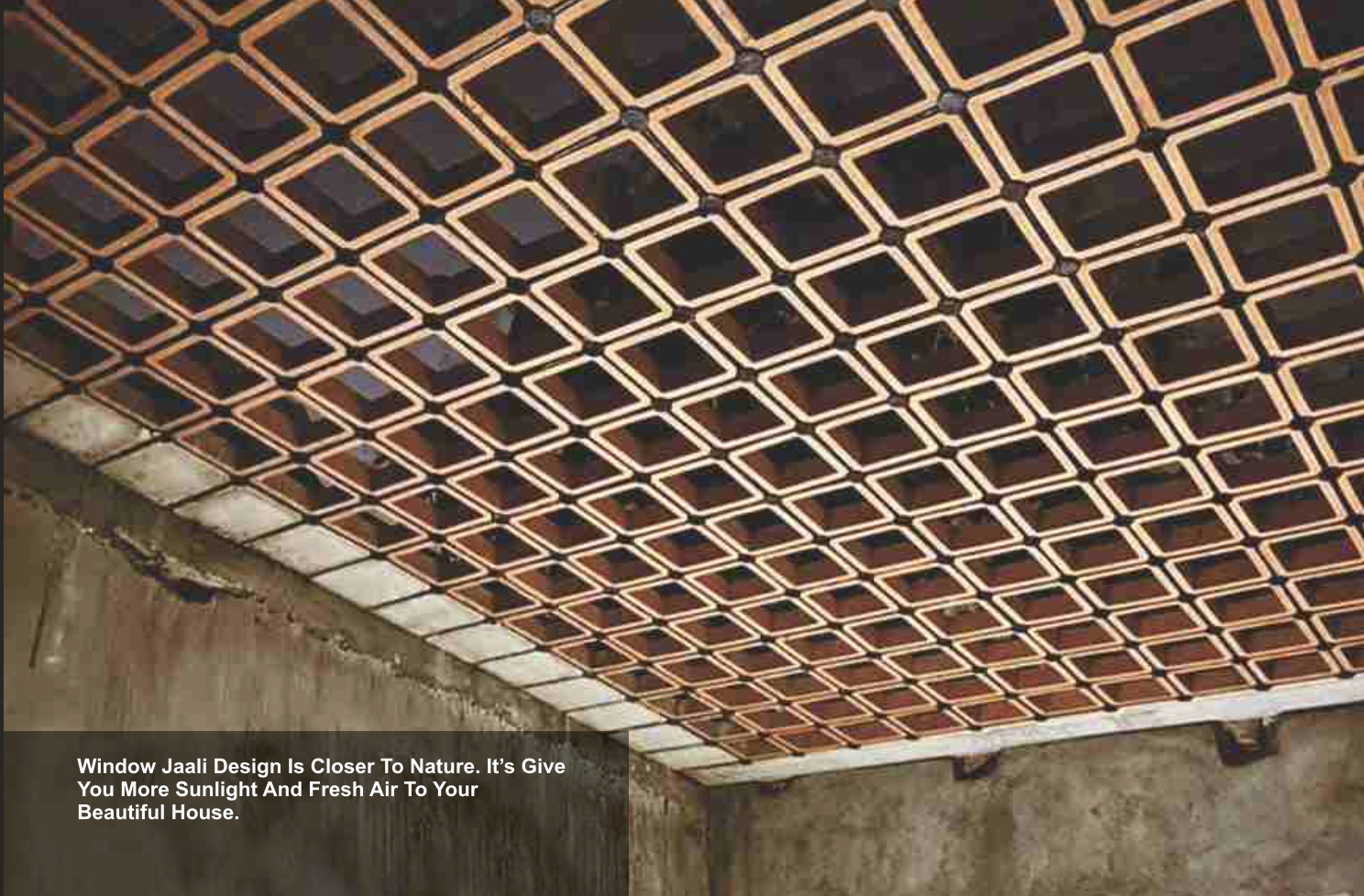 Mitti King Window Jaali: Premium Terracotta Decorative Jali Block - View 2