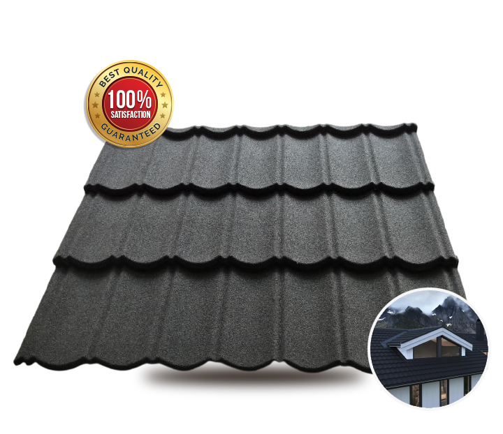 Piccado Stone Coated Metal Roofing Tiles: Premium 50-Year Warranty Shingle & Bond Patterns - thumbnail 6