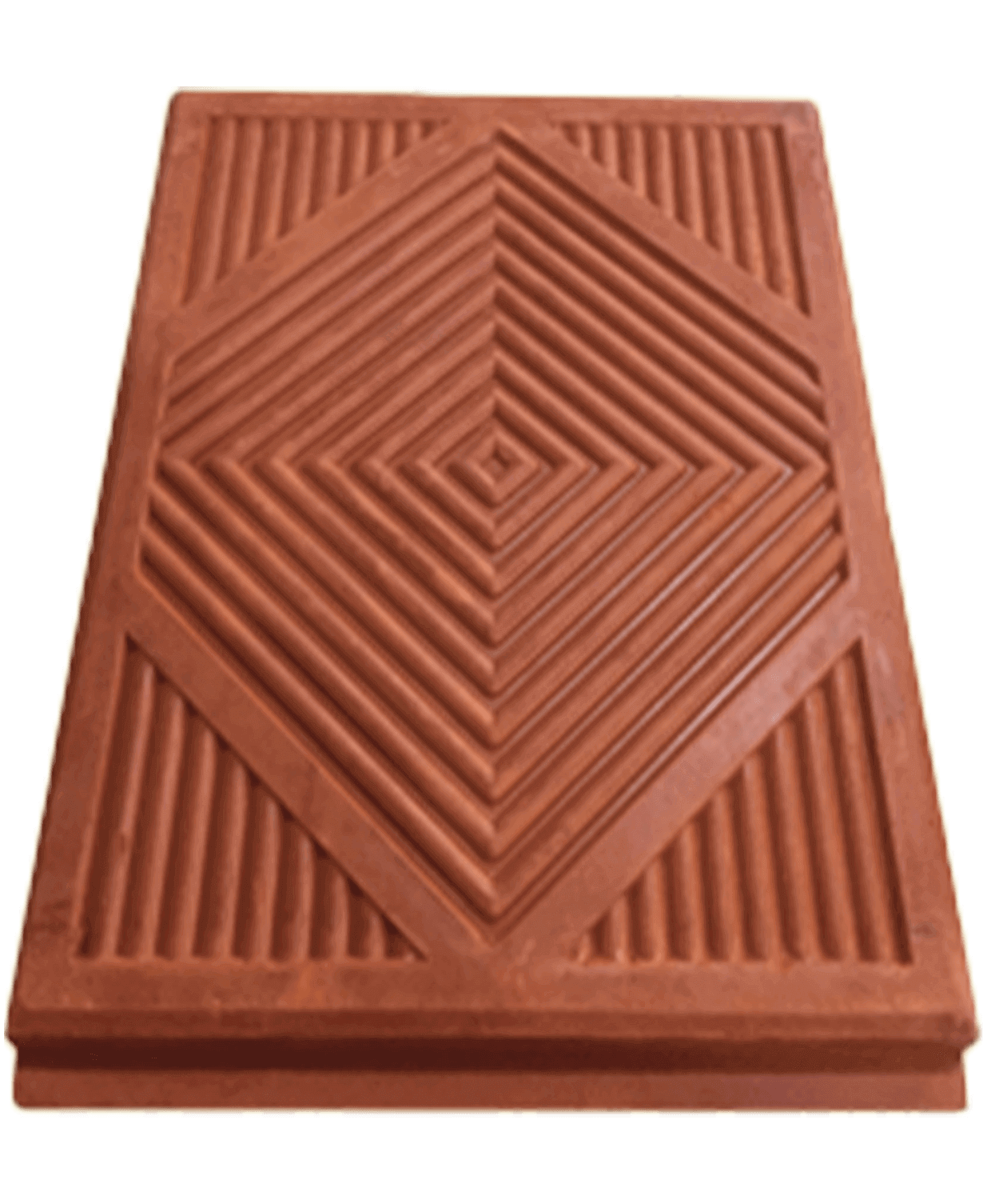 Thomson Ceiling Tile (Web) (DCL8007): Web-Pattern Natural Clay Ceiling Panel