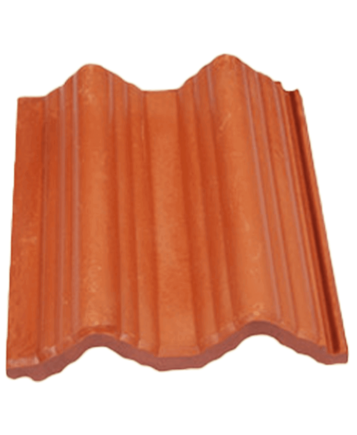 Thomson Gopuram Mini Roof Tile: Compact Traditional Gopuram-Style Clay Mini Tiles