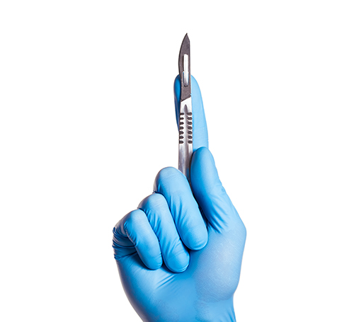 Image of a surgical blade