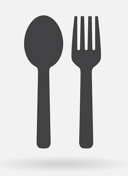 portraying foods eating spoons for hemorrhoids