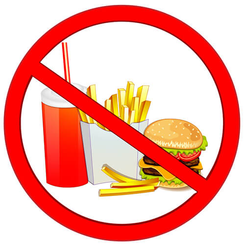 avoid fats foods