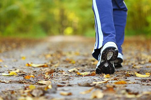 gentle exercises such as walking
