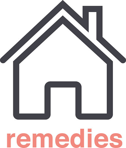 pictorial representation of home remedies of piles