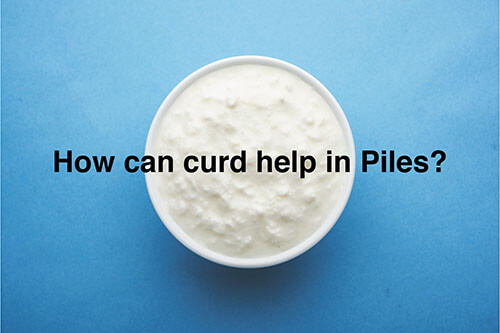 Curd for piles