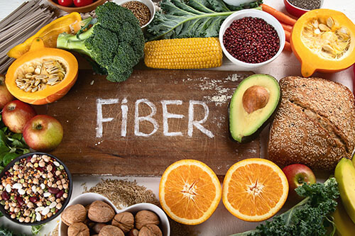 High Fiber in piles