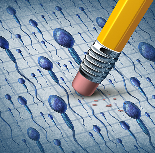 symptoms of the low sperm count