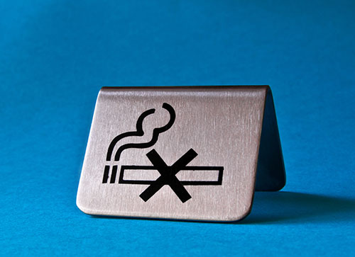do not smoke to keep throat infections away