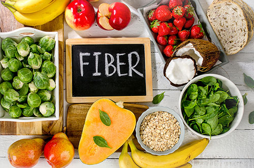 Fiber rich food