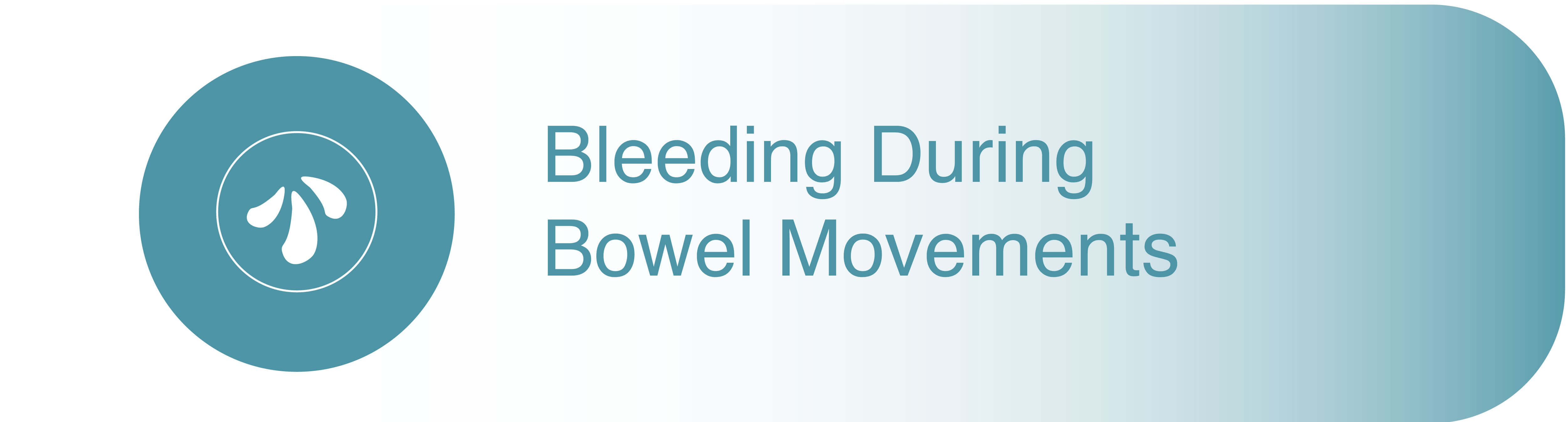 Bleeding during bowel movements in piles
