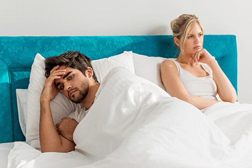 men suffering from male infertility