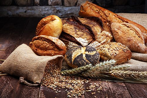 pictorial representation of bakery foods