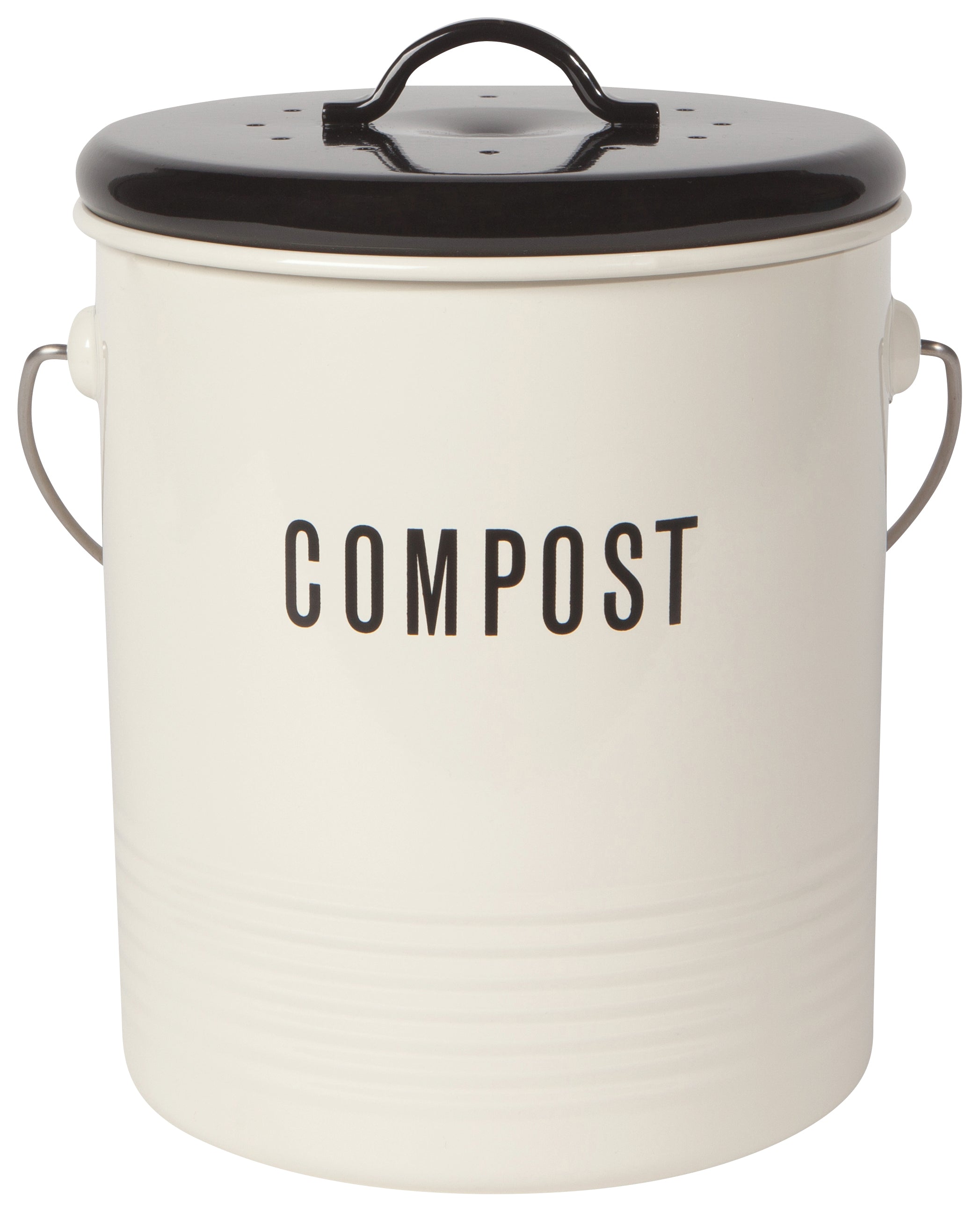 Vintage Metal Compost Bins