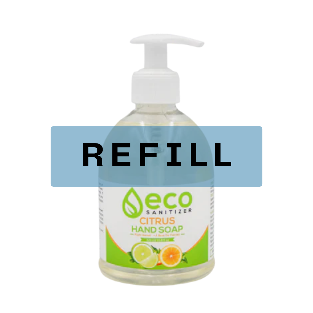 Citrus Hand Soap refill by Eco Sanitizer: 500ml