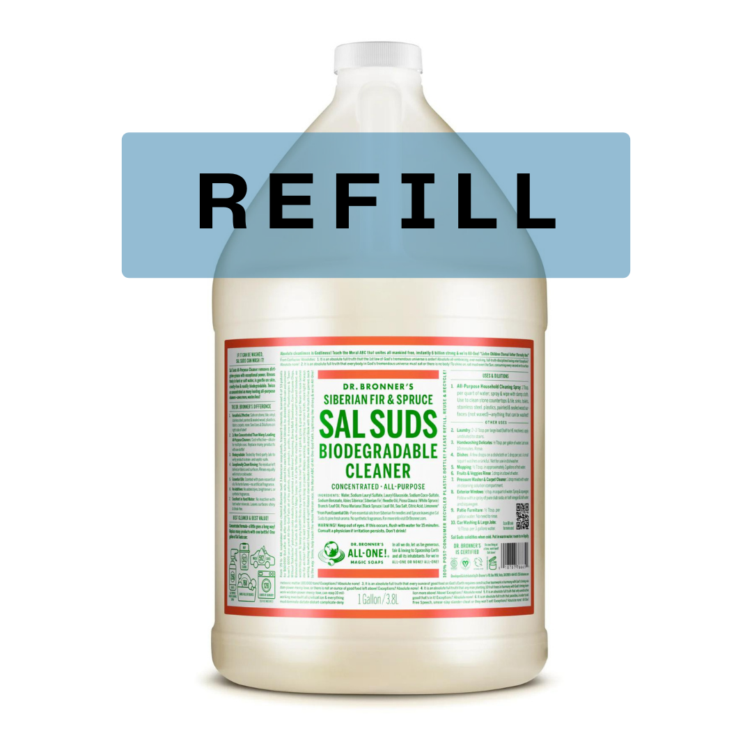 Sal Suds All-Purpose Cleaner Refill by Dr. Bronner's: 500ml