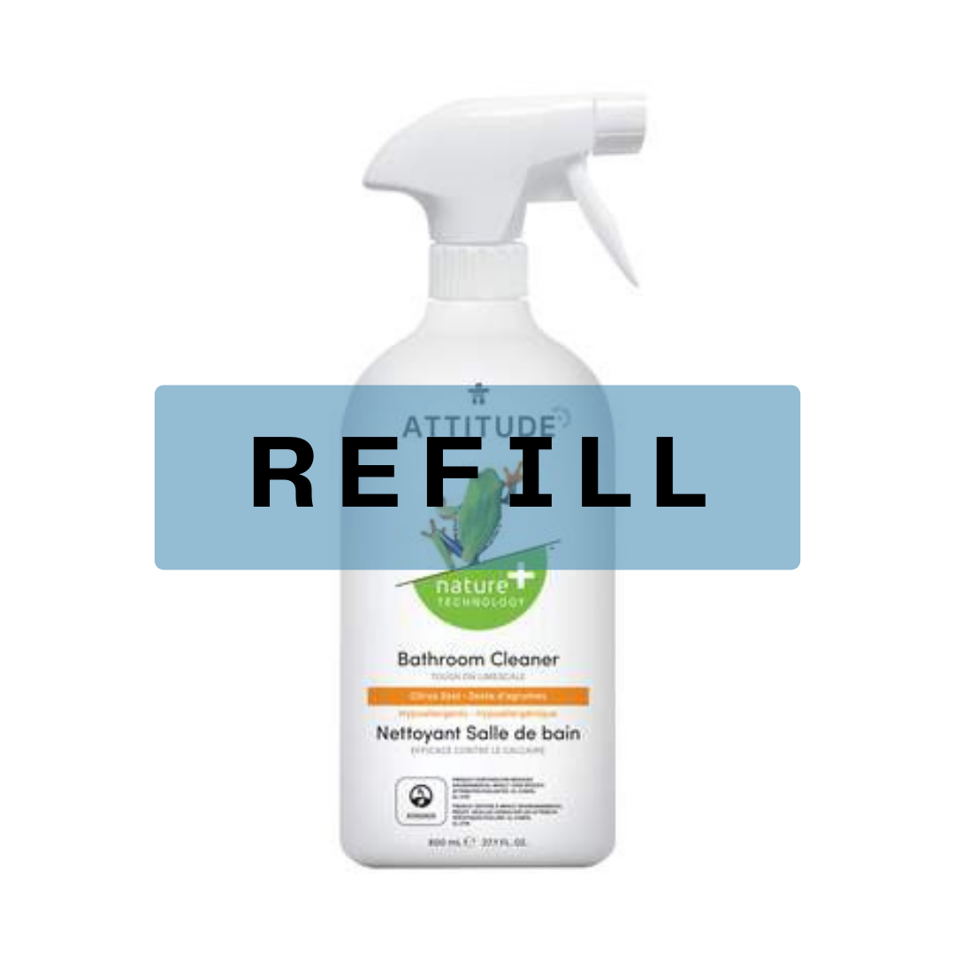 Citrus Zest Bathroom Cleaner Refill by Attitude: 500ml