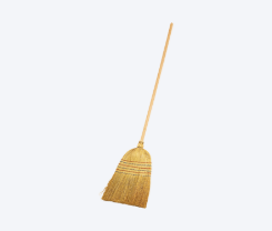 Rice Straw Broom