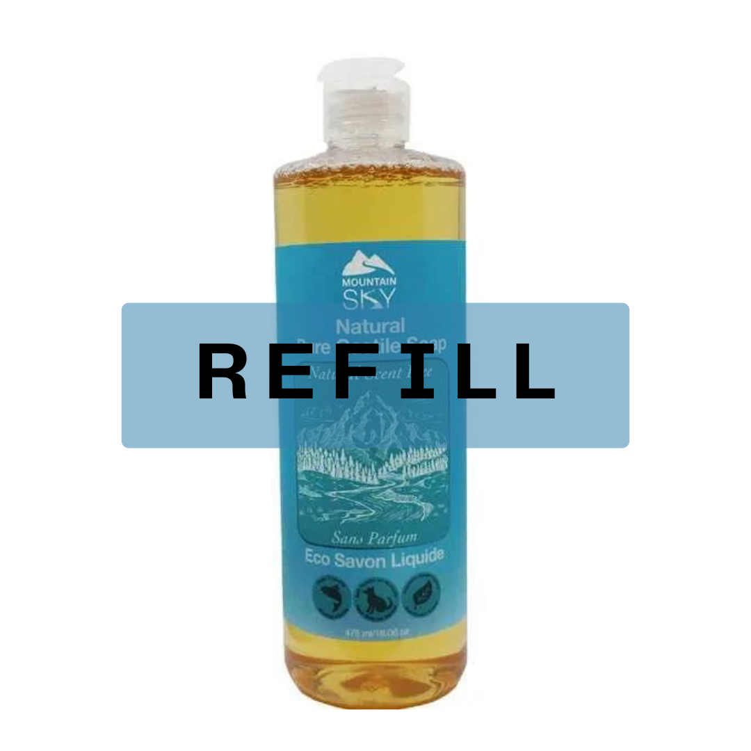 Castile Soap refill by Mountain Sky: 500ml