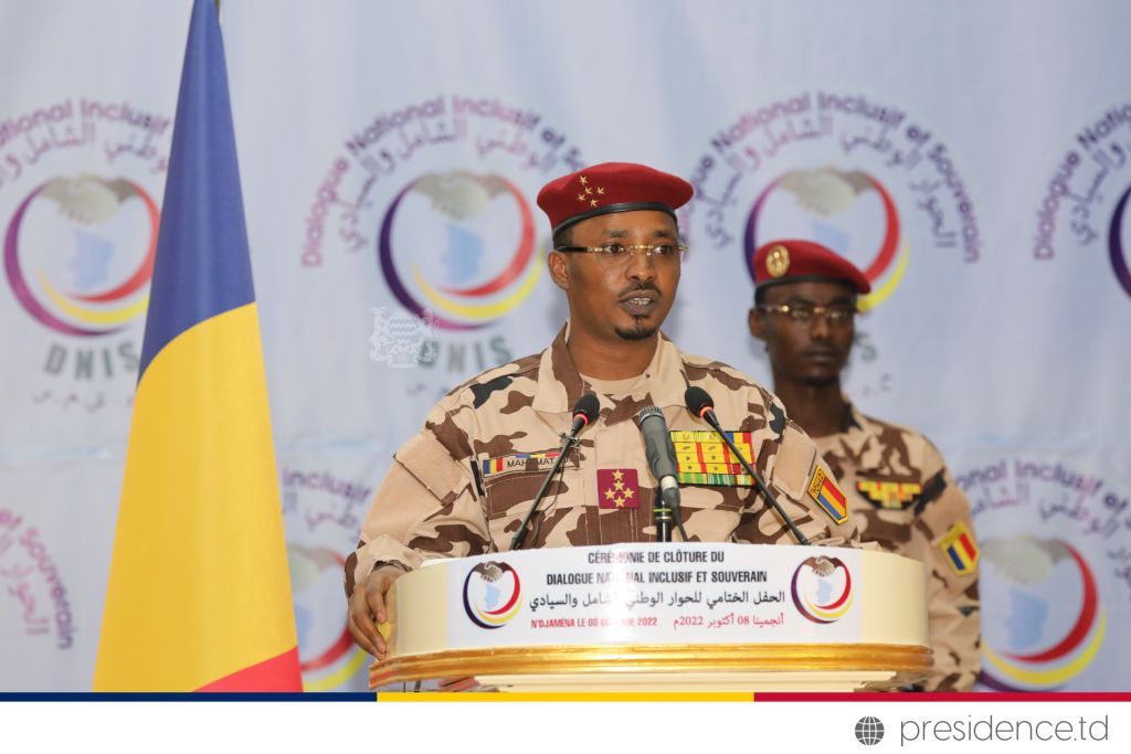 Chad - Un An de Transition après le dialogue national : Mahamat Idriss ...
