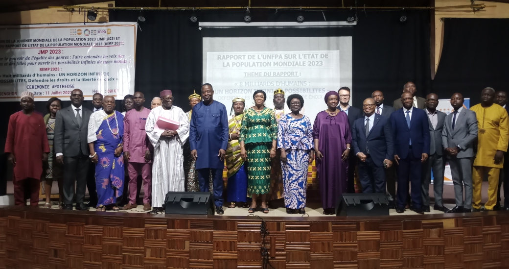 Togo Lancement du Rapport 2023 sur l'Etat de la Population Mondiale