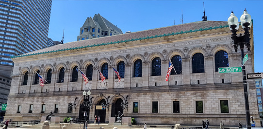 Boylston street Boston