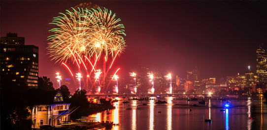 4th of July Celebration in Boston