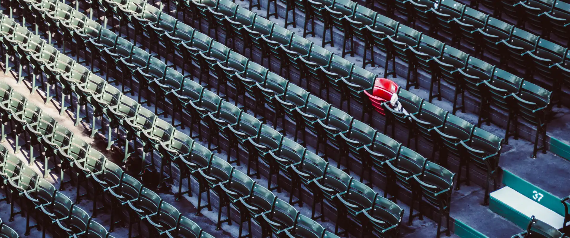 The Red Seat at Fenway Park