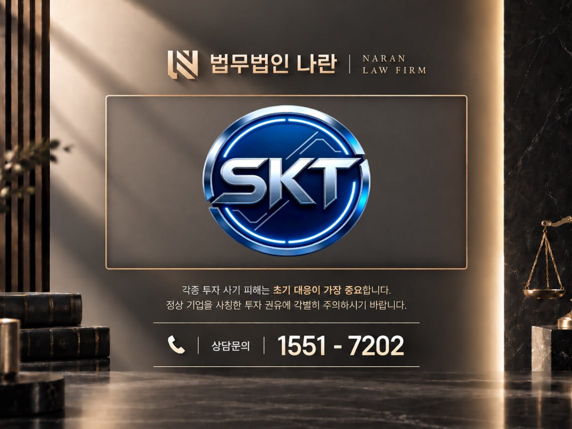 새해재테크플랜 사기 사칭 이미지