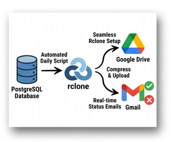 PostgreSQL Backup Automation: Cloud Ubuntu to Google Drive with Email Alerts thumbnail 2