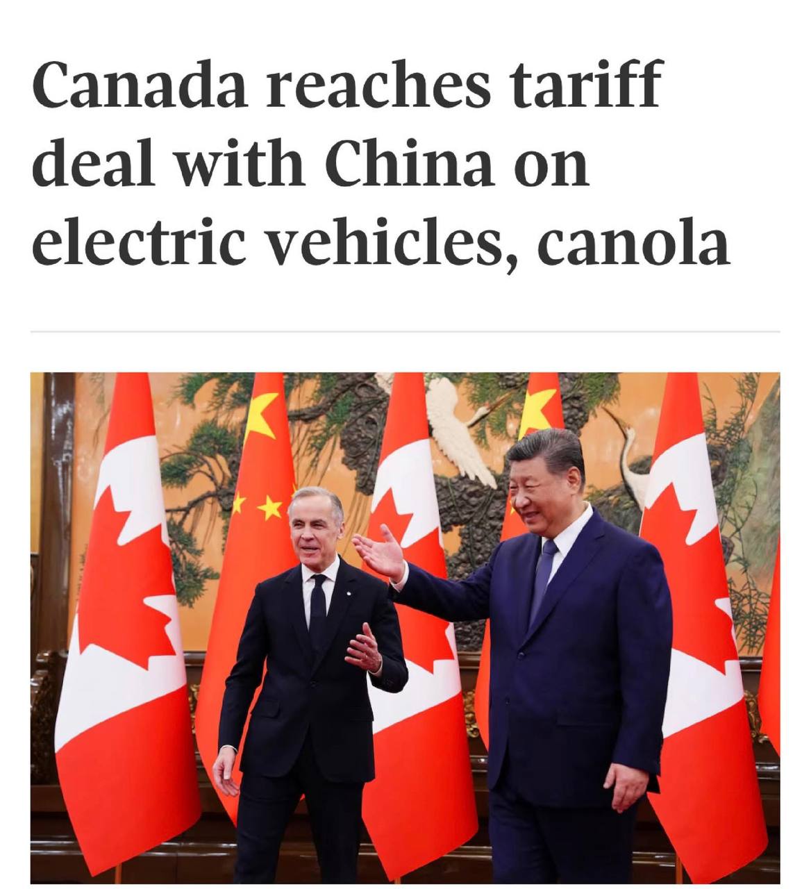 Mark Carny visit to China