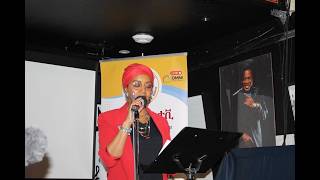 Sosina Ashenafi Unveils Orange Coat in Toronto