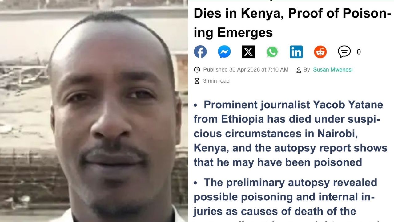 Ethiopian Journalist in Nairobi