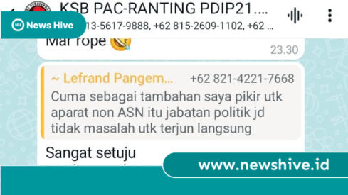 Bocor, Diduga Ada Mobilisasi Nakon Saat Pendaftaran Caroll Senduk ke KPU