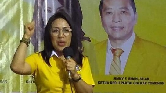 Golkar Beri Signal Bakal Usung Miky Wenur di Pilkada Tomohon 2024