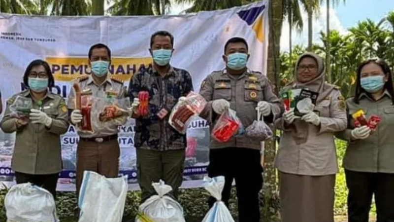 Lindungi Masyarakat, Karantina Sulawesi Utara Musnahkan Ribuan Media Pembawa Hama 