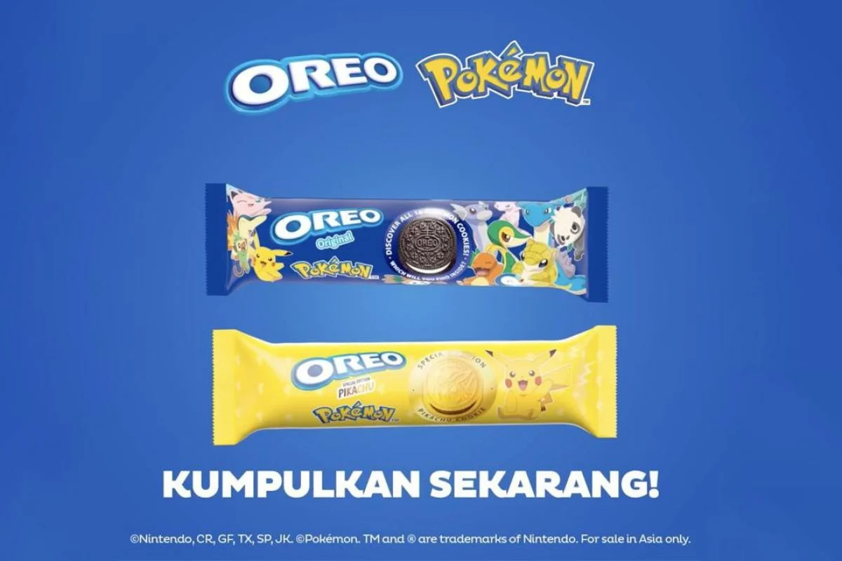 OREO Indonesia akan Segera Merilis Edisi Khusus Pokémon dengan Gambar Langka