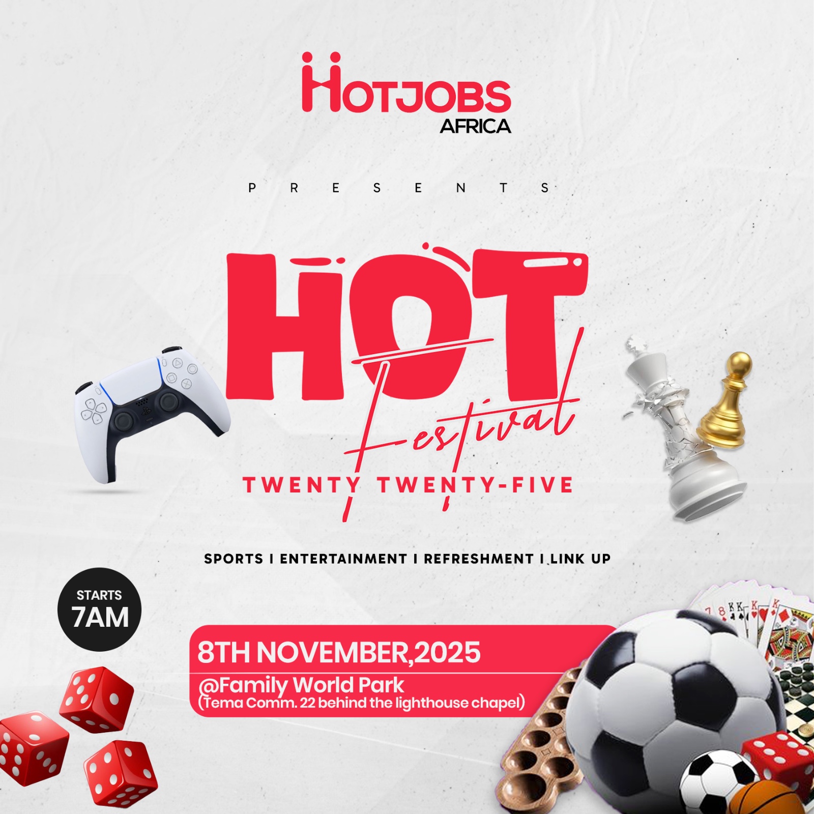 HotJobs Africa presents HOT Festival 2025 - Where fun meets opportunity