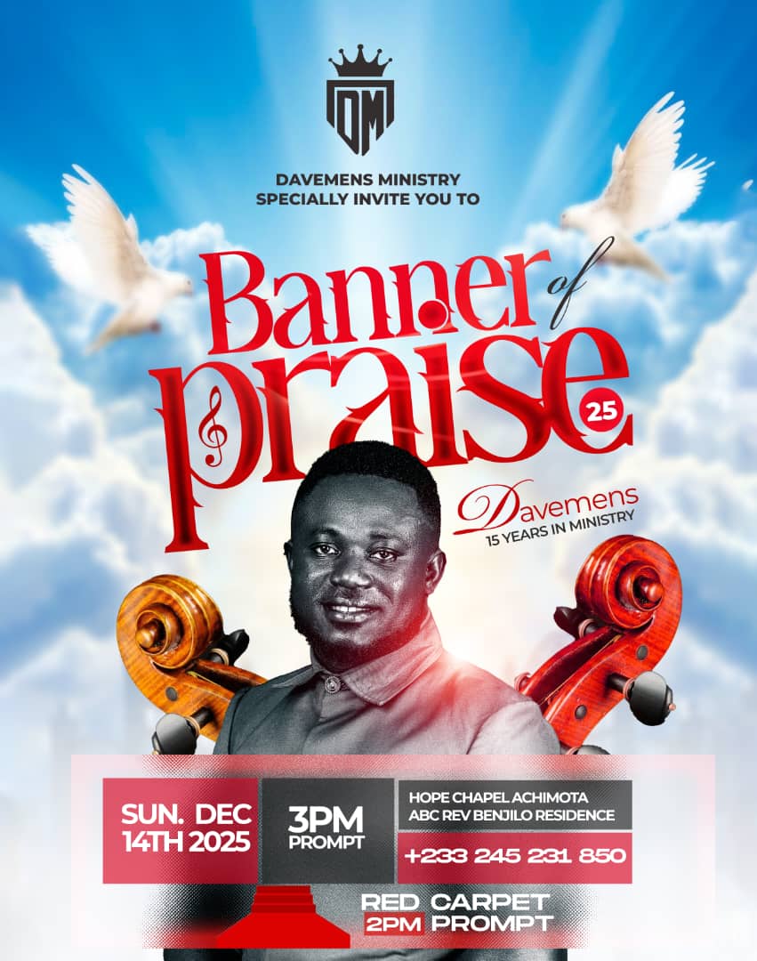 Banner of Praise Concert organised by Davemens Ministry comes off in December