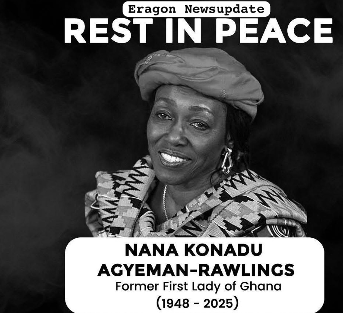 BREAKING: Former First Lady Nana Konadu Agyeman-Rawlings is dead