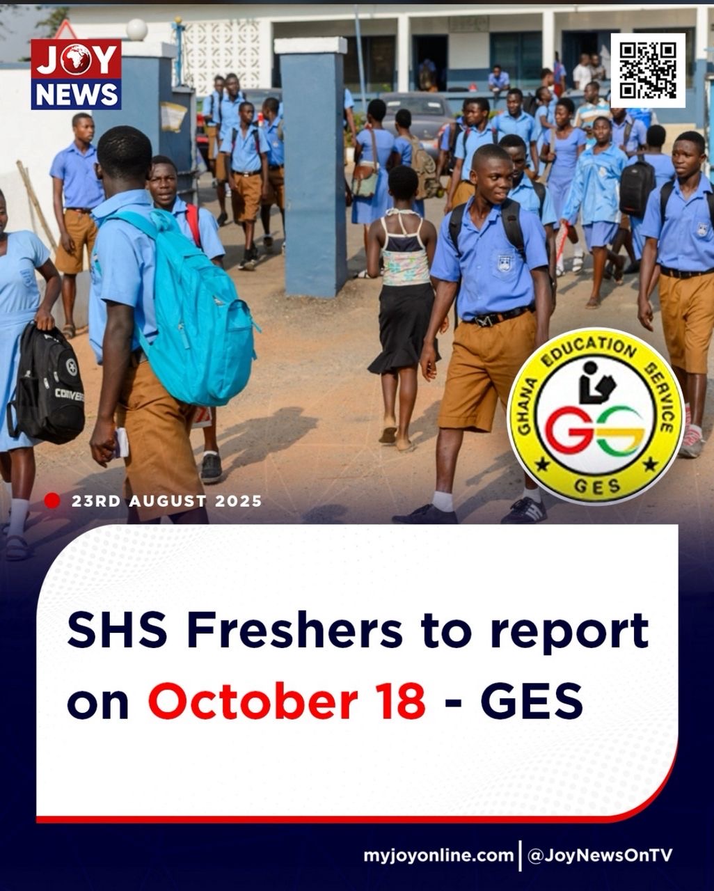 SHS Placement 2025: Freshers to Report on October 18