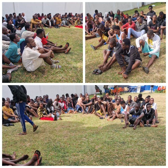 The Ghana Police Service, in collaboration with the Cyber Security Authority, National Security, and the Ghana Immigration Service, has arrested 141 suspects, including a landlord, for their alleged involvement in cyber-enabled financial crimes at Tabora and Lashibi in the Greater Accra Region.