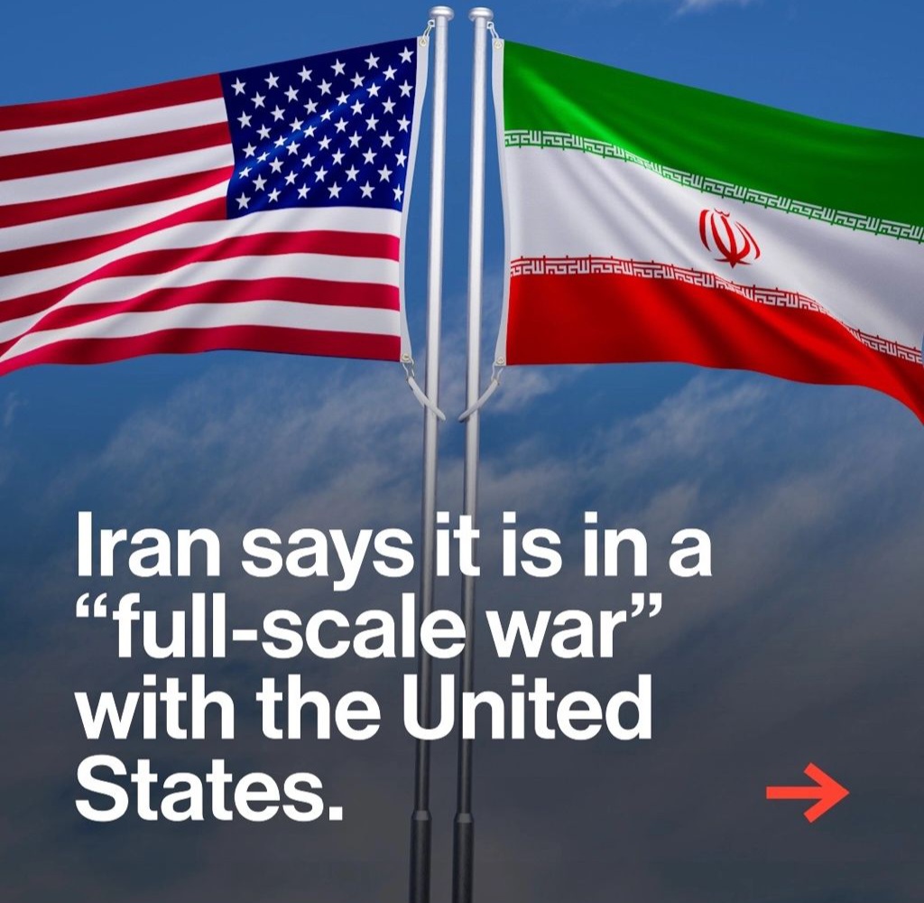 Tensions Soar as Iran Says It Is in a “Full-Scale War” with U.S., Israel and Europe