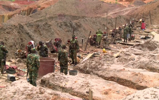 Gov’t to Station Soldiers Permanently in 44 Galamsey Hotspots