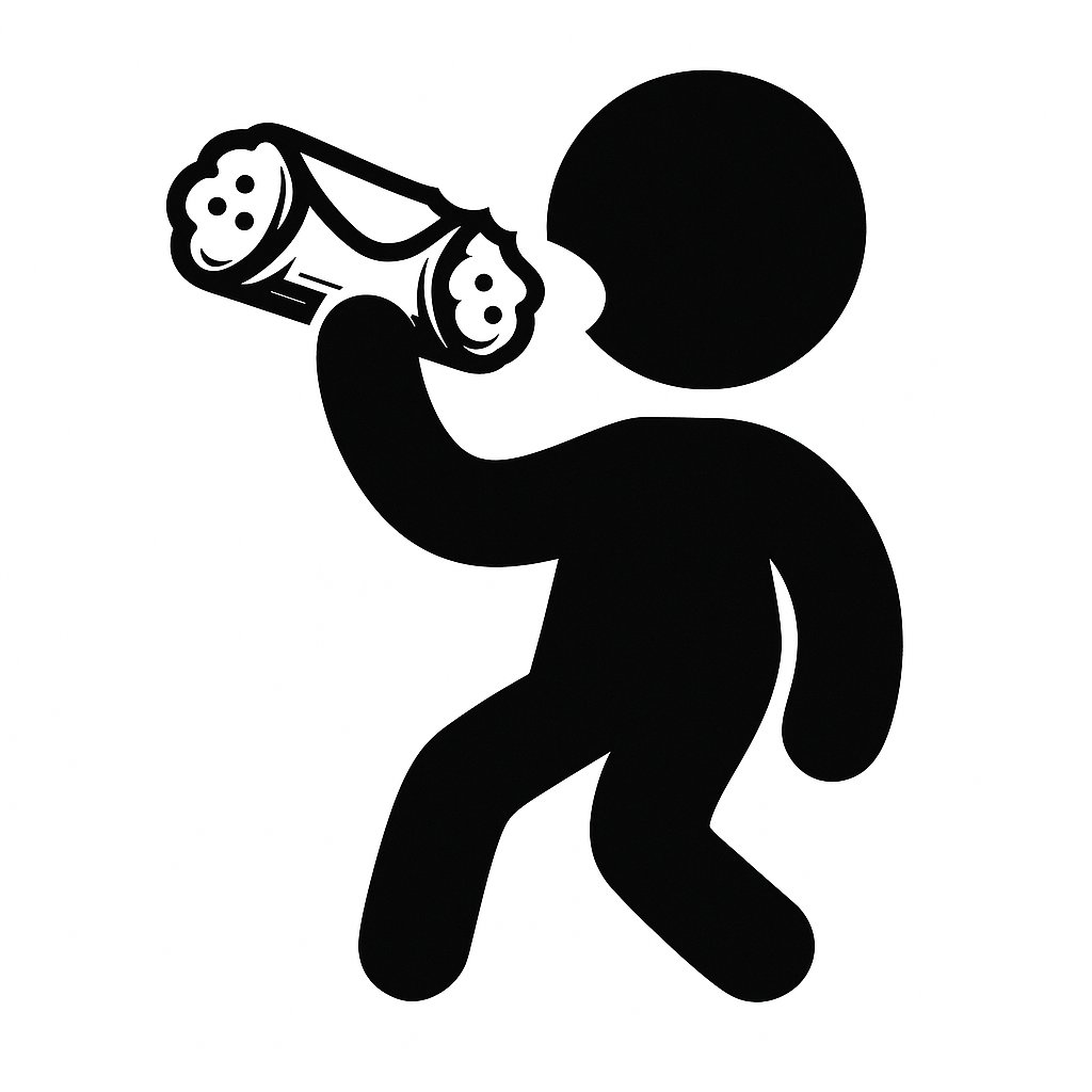 Person eating a cannoli