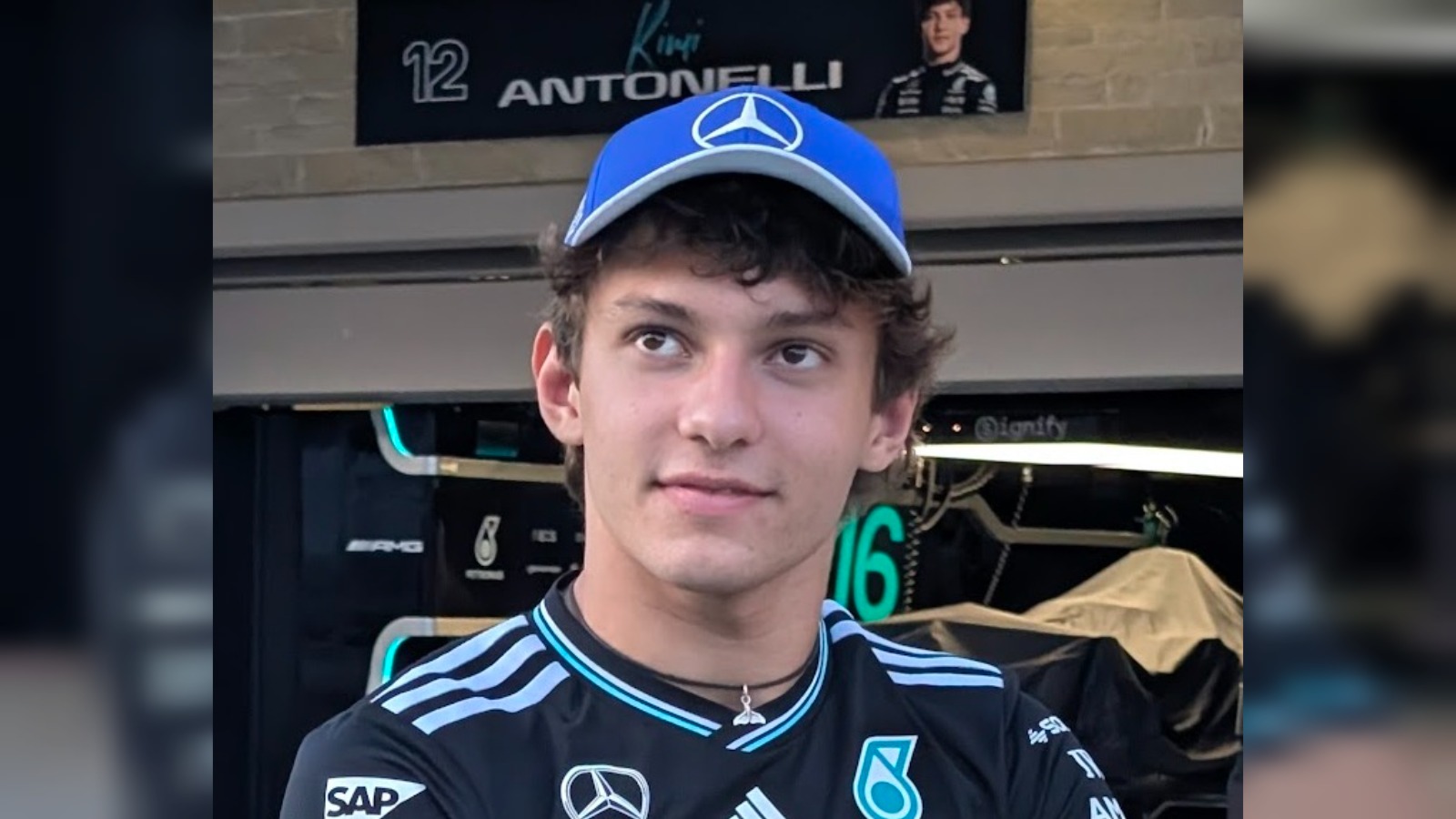 Antonelli sets the fastest time in Friday F1 practice at Belgian GP