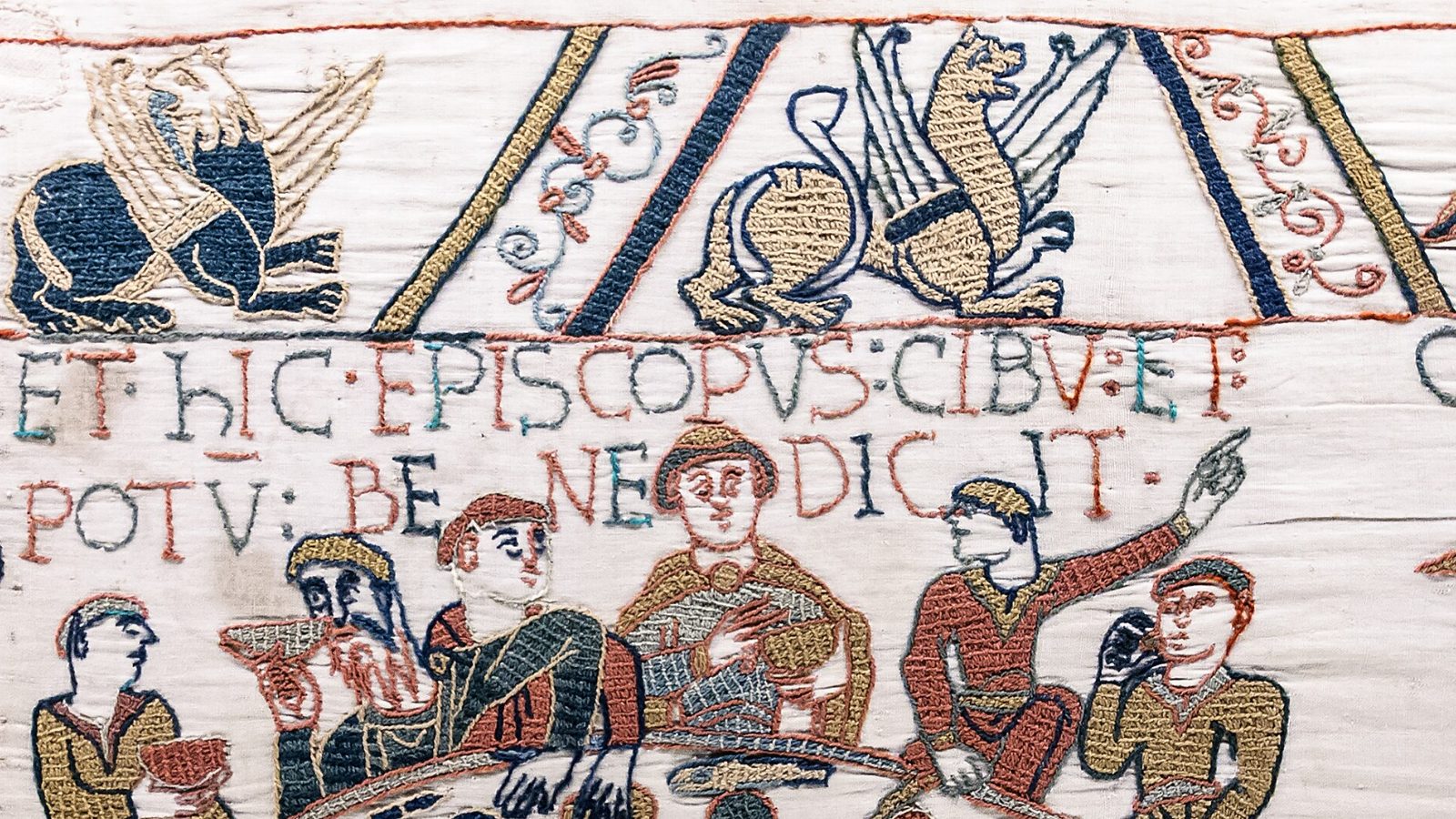 Bayeux Tapestry opens to public at British Museum today