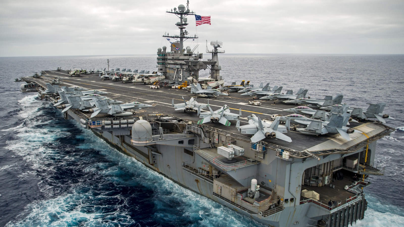 US replaces carrier after 265 days, crew burnout, and a jump overboard